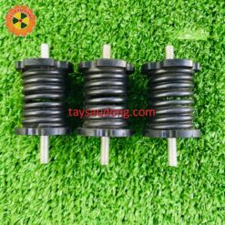 Lò xo đế phun phân inox đen 2 đầu